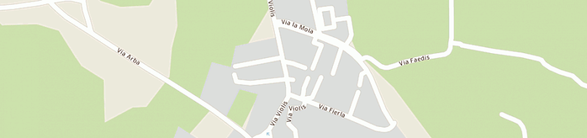 Mappa della impresa selva fabiano a MANIAGO