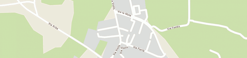 Mappa della impresa pascotto paolo a MANIAGO