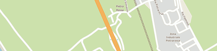 Mappa della impresa midi sas di m di cesare e c a TREVI