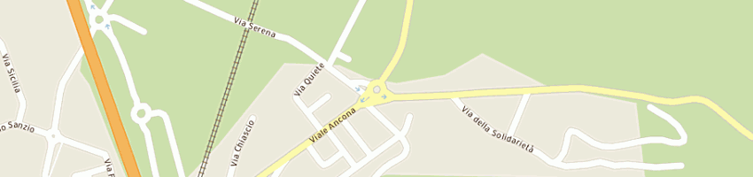 Mappa della impresa bocci riscaldamento (srl) a FOLIGNO