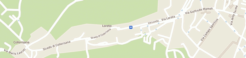 Mappa della impresa donati isabella a SPOLETO