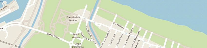 Mappa della impresa circolo nautico cattolica a CATTOLICA