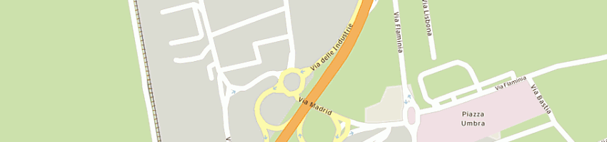 Mappa della impresa minide sas a FOLIGNO