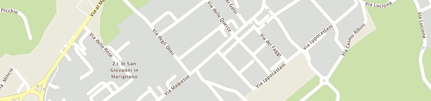 Mappa della impresa foto color 2000 di candiotti roberto a SAN GIOVANNI IN MARIGNANO