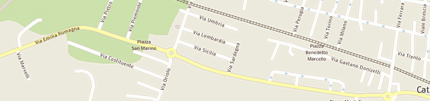 Mappa della impresa scattolari mario a CATTOLICA