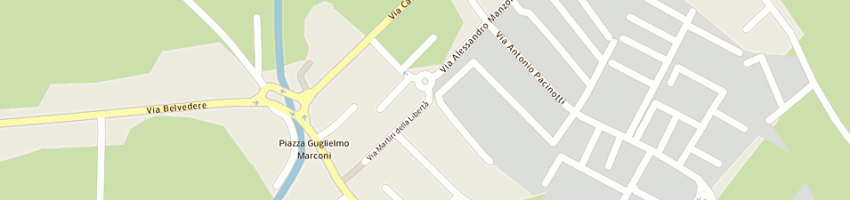 Mappa della impresa ghirardi assunta a PRAMAGGIORE