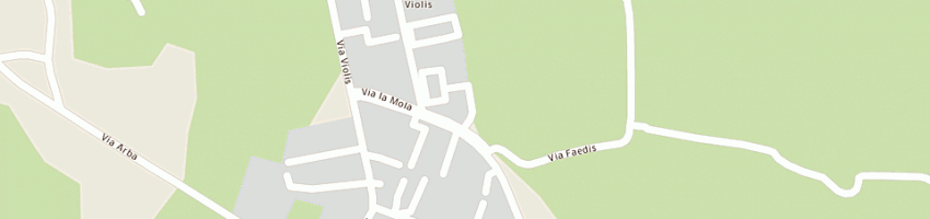 Mappa della impresa medesy (srl) a MANIAGO