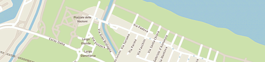 Mappa della impresa hotel universal a CATTOLICA