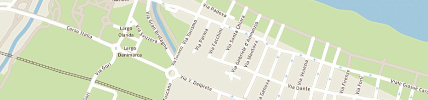 Mappa della impresa hotel carlton a CATTOLICA