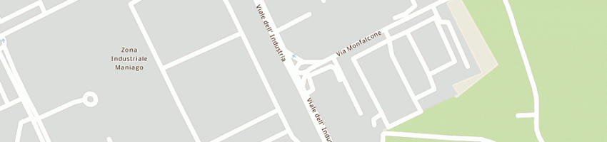 Mappa della impresa legatoria friulia (srl) a MANIAGO