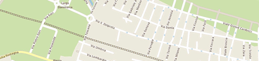 Mappa della impresa pub roundhouse di magnani raffaello a CATTOLICA