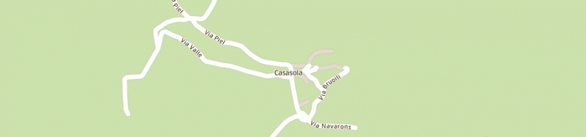 Mappa della impresa osteria rosa del vecchio a FRISANCO