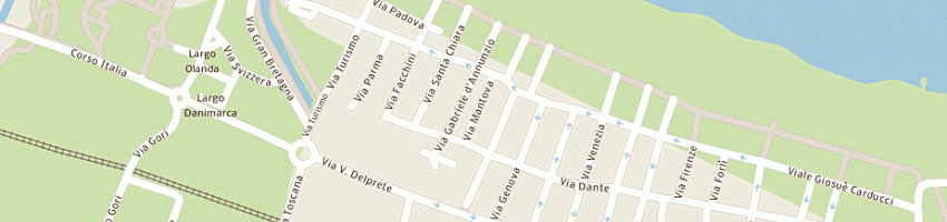 Mappa della impresa il gabbiano srl a CATTOLICA