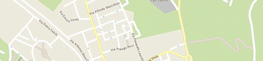 Mappa della impresa santini paola a SPOLETO