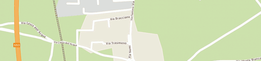 Mappa della impresa studio tecnico partenzi giampiero a TREVI