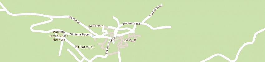 Mappa della impresa beltrame mario a FRISANCO