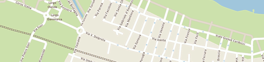 Mappa della impresa hotel paris a CATTOLICA