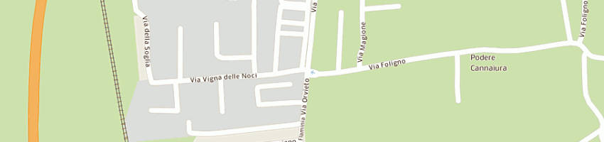 Mappa della impresa sabi sas di bistocchi lina a PERUGIA