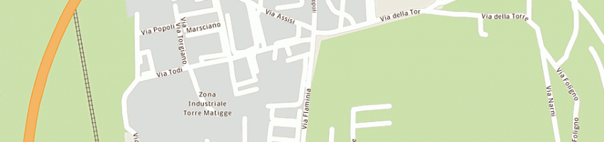 Mappa della impresa pinchi emilio a TREVI
