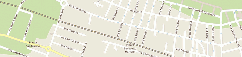 Mappa della impresa hotel amoha a CATTOLICA
