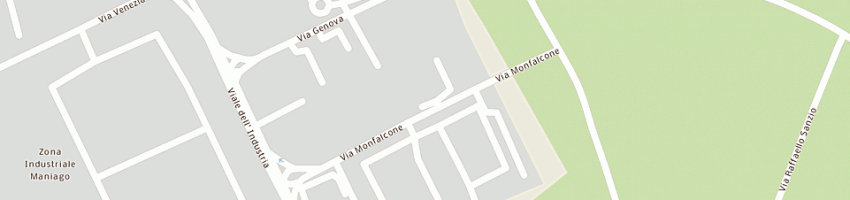 Mappa della impresa intex srl a MANIAGO