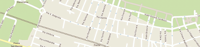 Mappa della impresa pensione silvana a CATTOLICA
