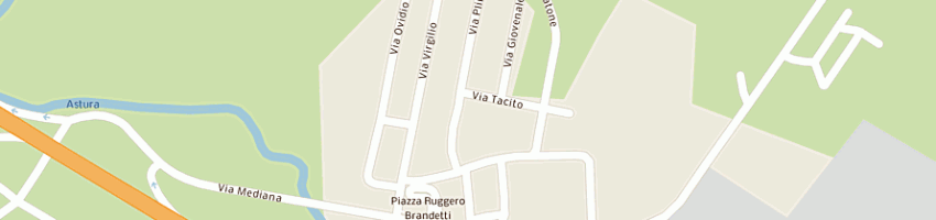 Mappa della impresa stazione dei carabinieri a APRILIA