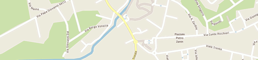 Mappa della impresa municipio a FIUME VENETO