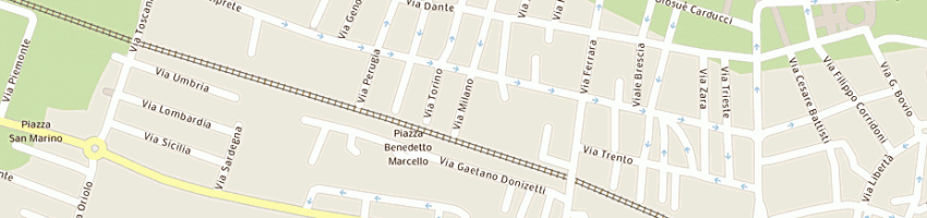 Mappa della impresa ristorante pirata a CATTOLICA