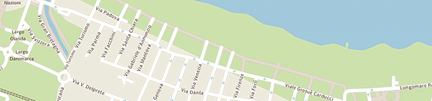 Mappa della impresa soleluna snc di pagnini david e c a CATTOLICA