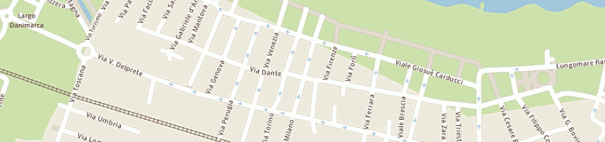 Mappa della impresa hotel locarno a CATTOLICA