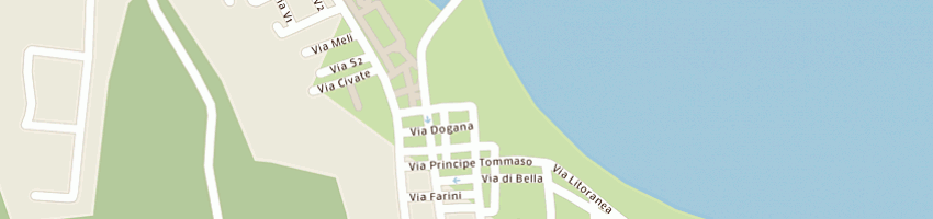 Mappa della impresa calascibetta luigi a SAN VITO LO CAPO