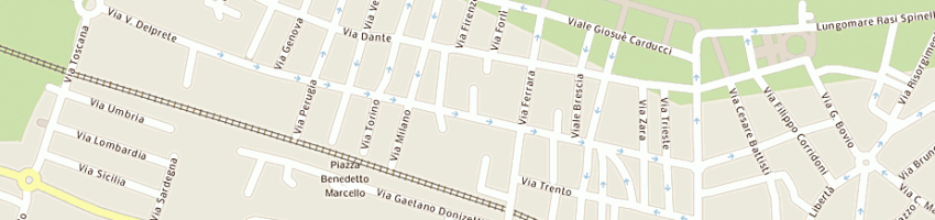 Mappa della impresa agenzia affari casamare di croatto dario a CATTOLICA