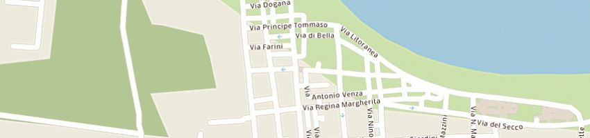 Mappa della impresa bonfiglio snc di vincenzo bonfiglio e c a SAN VITO LO CAPO