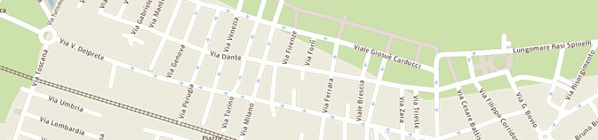 Mappa della impresa orecchini anna maria a CATTOLICA