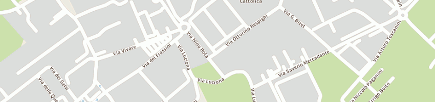 Mappa della impresa garage internazionale srl a CATTOLICA