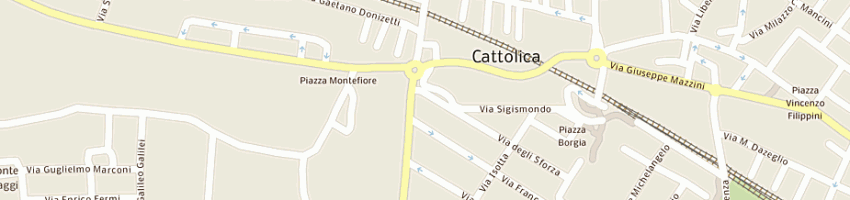 Mappa della impresa jo-ti-al di sacco giosue' e c snc a CATTOLICA