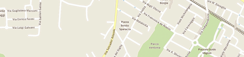 Mappa della impresa nova computer srl a CATTOLICA