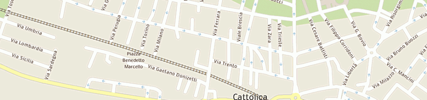 Mappa della impresa pensione enea a CATTOLICA