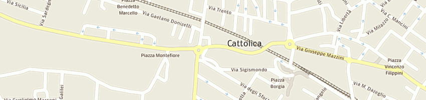 Mappa della impresa soc coop ricr culturale rione ventena a CATTOLICA