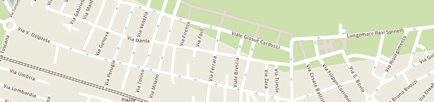 Mappa della impresa migani alessandra a CATTOLICA