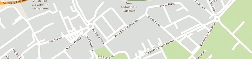 Mappa della impresa flli bernabe' a CATTOLICA