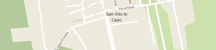 Mappa della impresa banco di sicilia spa a SAN VITO LO CAPO