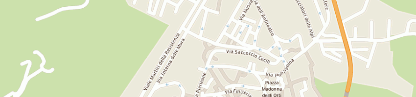 Mappa della impresa paoluzi maria rita a SPOLETO