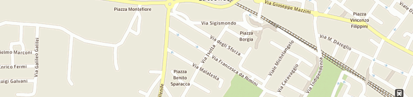 Mappa della impresa federcaccia a CATTOLICA