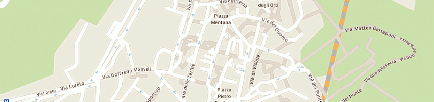 Mappa della impresa gentili paolo a SPOLETO