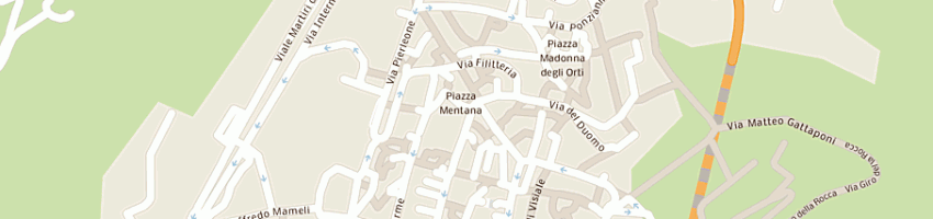 Mappa della impresa ristorante due querce a SPOLETO