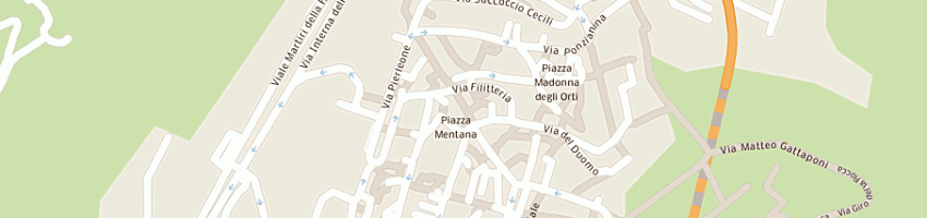Mappa della impresa biondi alberto a SPOLETO
