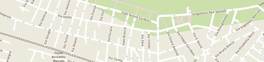 Mappa della impresa meuble' garni' norma di bertozzi massimo a CATTOLICA