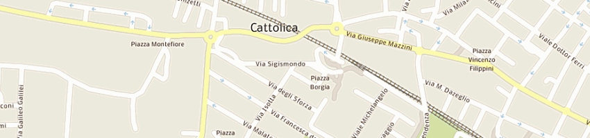 Mappa della impresa belacca ivon a CATTOLICA